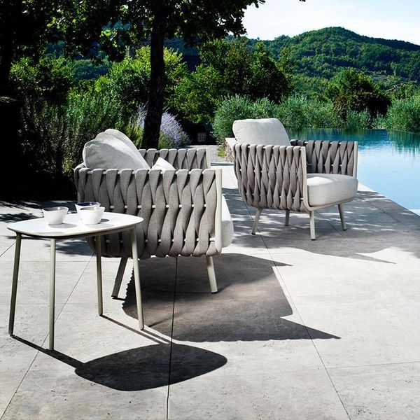 

camp furniture outdoor courtyard villa balcony garden sofas for coffee shop designer terrace leisure sofa el apartment homestay single chair