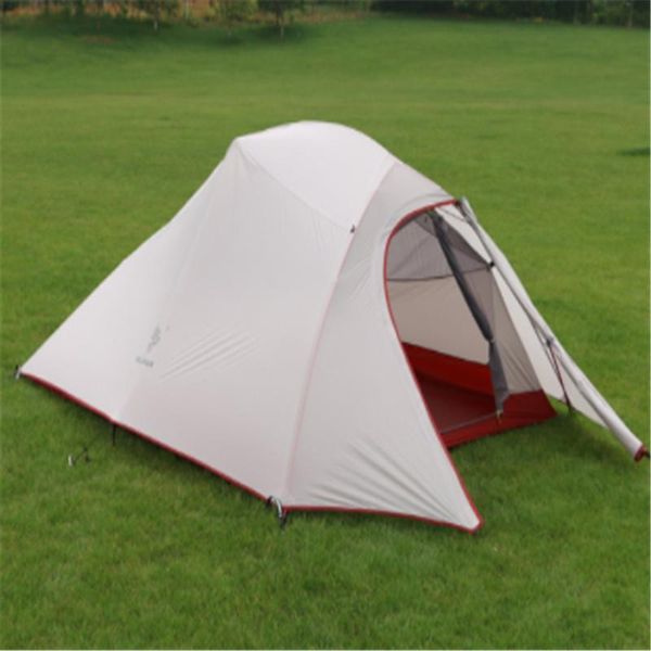 

tents and shelters for 3-4 people, it is suitable double-layer one-bedroom tents, aerospace aluminum frame light firm tent