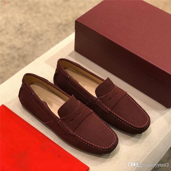 

cq formal shoes men leather office shoes men classic brown designer dress loafers men elegant shoes luxury italian brand chaussure homme 33, Black