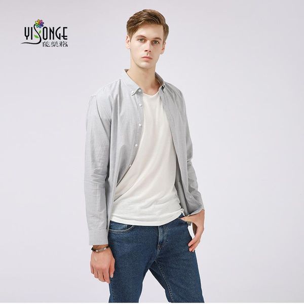 

men's casual shirts spinning long sleeve shirt autumn 2021 pure color business wrinkle resistant slim fit, White;black