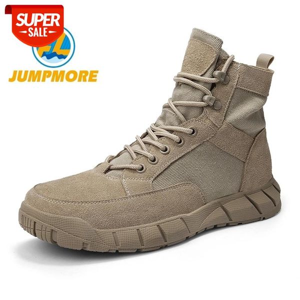 

winter men boots cow suede outdoor snow ankle boots male lace up anti-slip booties british sneakers zapatos de hombre #ke0l