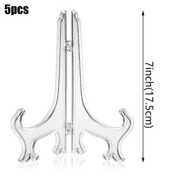 

frames adjustable dish display stand art cell ceramics clear easel exhibition
