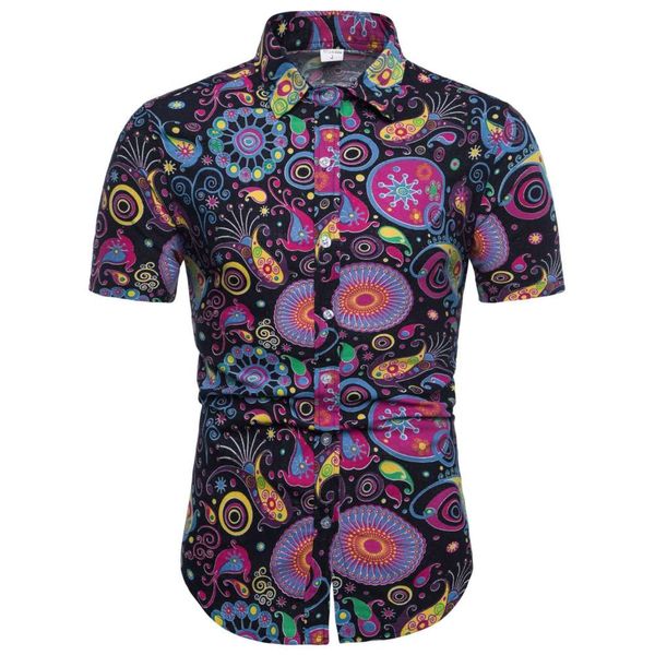 

dresses men's large short sleeve shirt tc36, White;black
