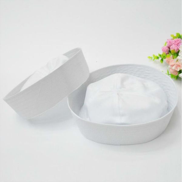 

Vintage Sailor Hats Military Caps White Navy Army Hat With Anchor Fancy Cosplay Dress Accessories Adult Child, Blue;gray