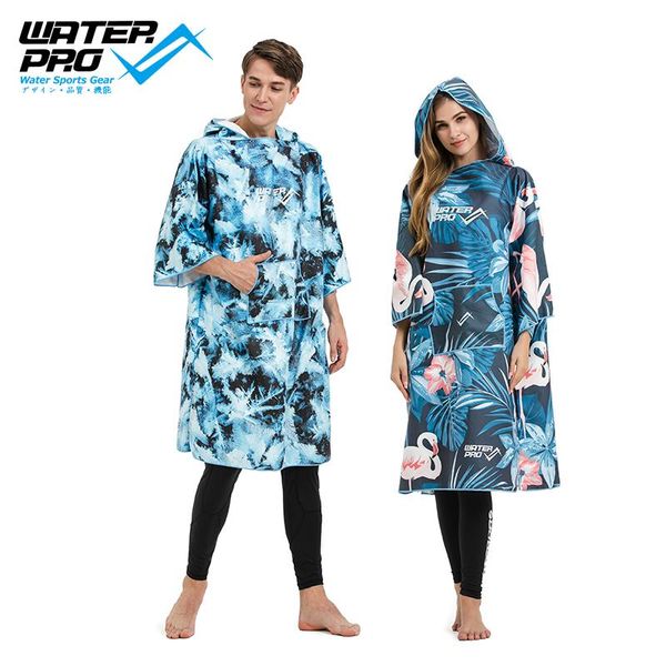 

one-piece suits waterpro microfiber beach poncho warm coat