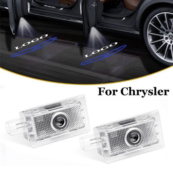 

2021 New Car Logo Door Welcome Light Emblem Badge Projector Ghost Shadow Lamp Interior Accessories For 200 300 Sebring