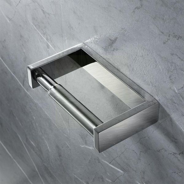

toilet paper holders steel wall roll holder tissue easy to towel rack metal spring accessory kitchen bathroom install g7s7