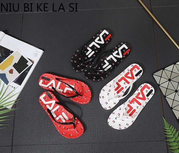 

slippers mlcriyg 2021 men shoes summer flip flops beach sandals anti-slip zapatos hombre casual ragf shoe, Black