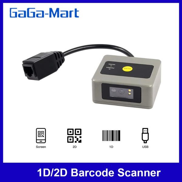

1d/2d/qr embedded barcode scanner self-induction module scanner usb connection compatible with linux windows android mac