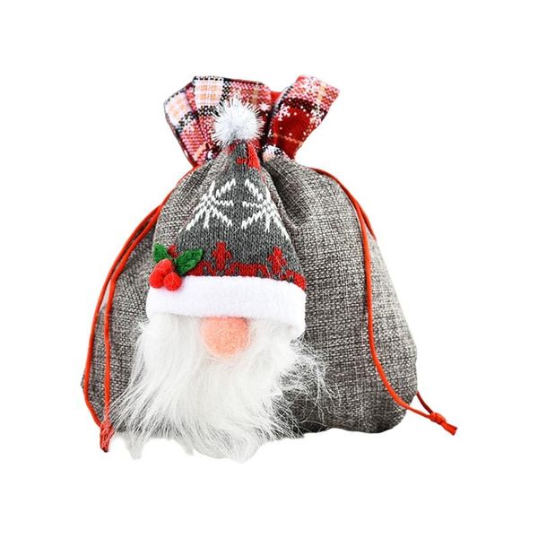 

christmas decorations 3d swedish santa gnome candy bags xmas year gifts
