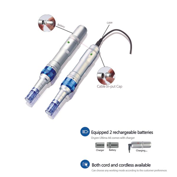 

accessories tattoo microblading dr.pen a6 wireless skin care machine device tattoo needles mesotherapy facial tools beauty star electric der