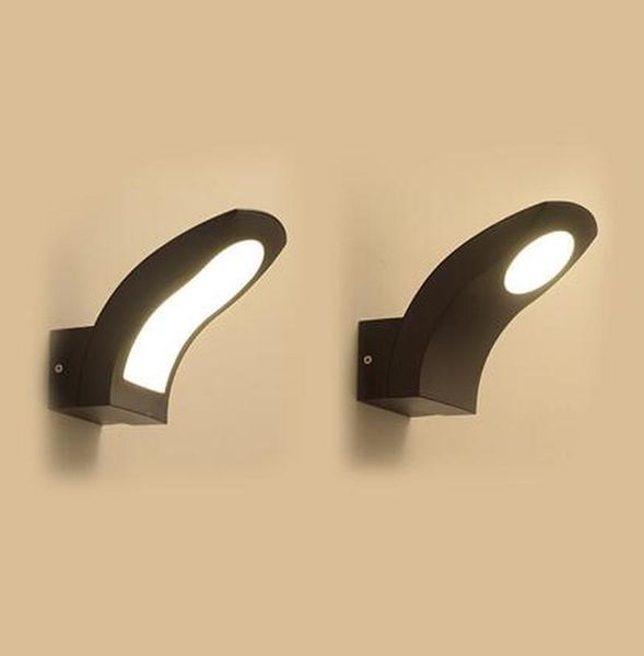 

wall lamp 10wled waterproof yard garden corridor lamps indoor bedroom living room stairs modern outdoor lighting wy815