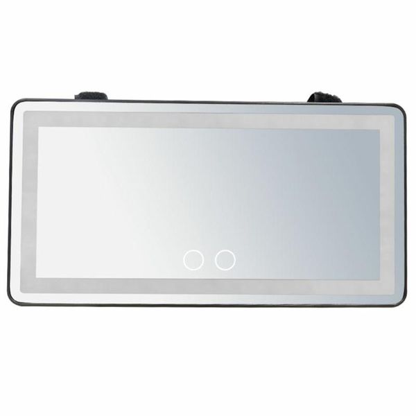 

mirrors led car sun visor makeup mirror fill light smart accessories usb power supply touch screen