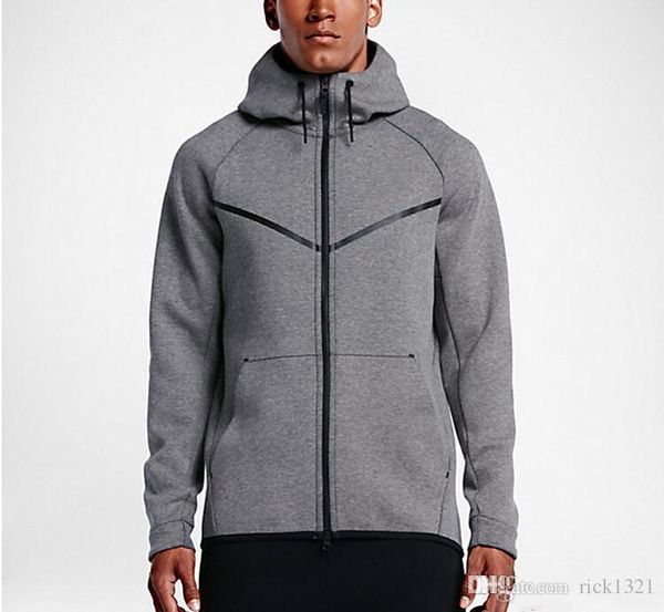 

autumn and winter sports leisure male hooded cotton sweater new fashion brand man's coat plus size -5xl, Black