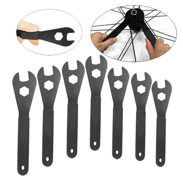 

tools 7pcs bike hub cone wrench wheel axle pedal spanner repair tool 13-19mm