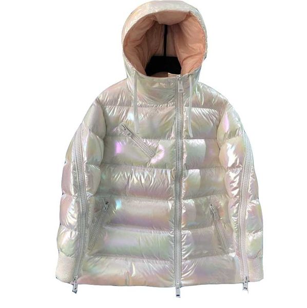 

2021 winter women's fashions short down coats with hood mens leather jacket france luxury brands designer hoodie vest sweater parkas pl, Black
