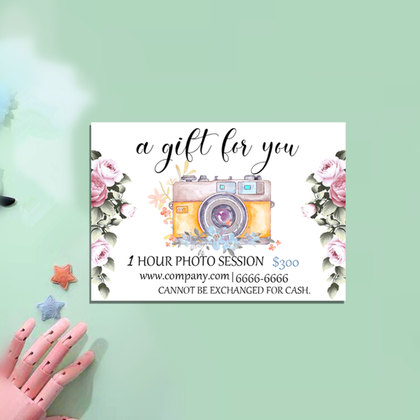 

greeting cards gift card pography certificate voucher instant