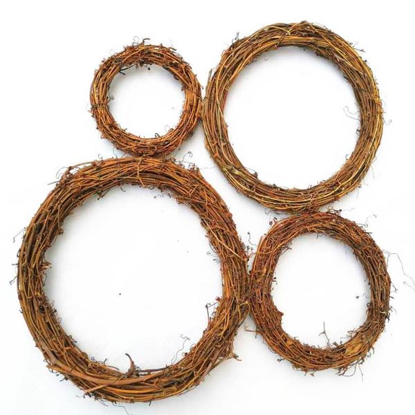

wedding decoration wreath natural rattan wreath garland diy crafts decor for home door grand tree christmas gift party qylcne