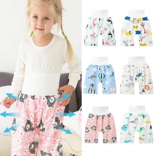 

cloth diapers 2 in 1 baby changing diaper shorts waterproof reusable nappy pants absorbent washable children infant cotton training underwea