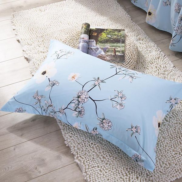 

pillow case 1 piece 48cm*74cm floral printed pillowcase polyester cover for bedroom use xf340-25