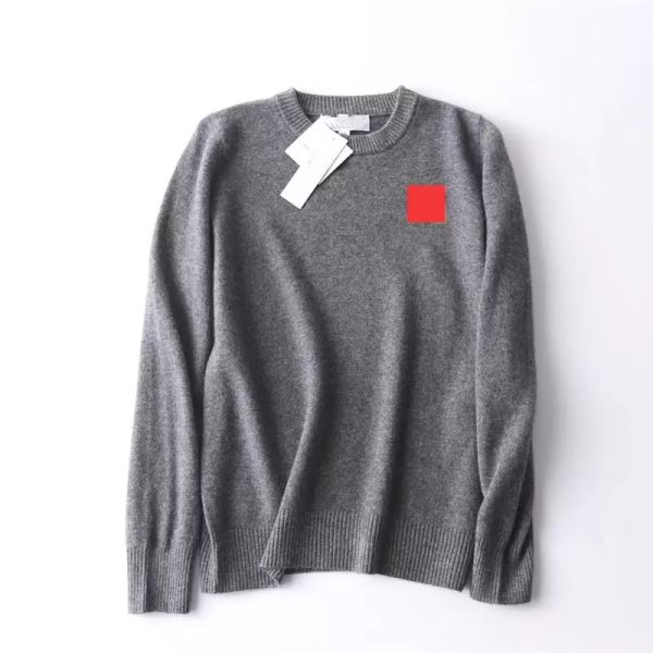 

designer sweaters fashion embroidery long sleeve sweater simple casual knit pullover sweatshirts, White;black