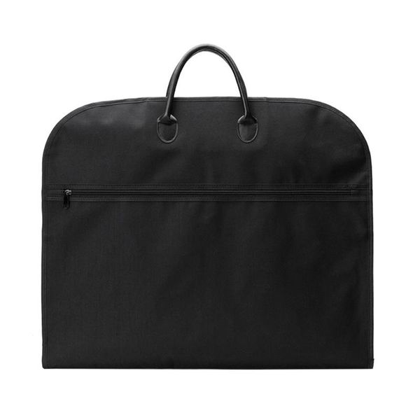 

clothing & wardrobe storage 1pc portable suits garment bag folding hanging business dust (black)