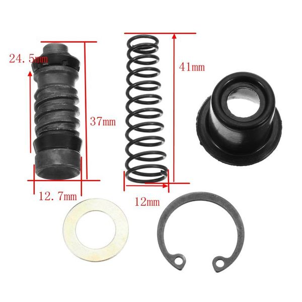 

motorcycle brakes 1set clutch brake pump 12.7mm piston plunger repair kits master cylinder rigs fit motocross/scooter