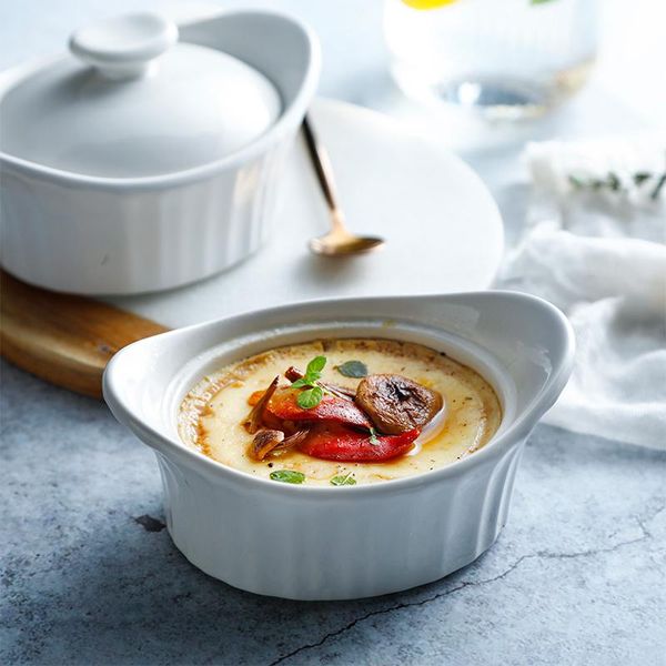 

bowls simple ceramic bowl shaped baking bird's nest dessert
