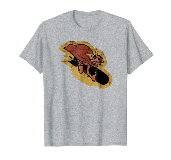 

ww2 549th bomb squadron barking devils patch t-shirt, White;black