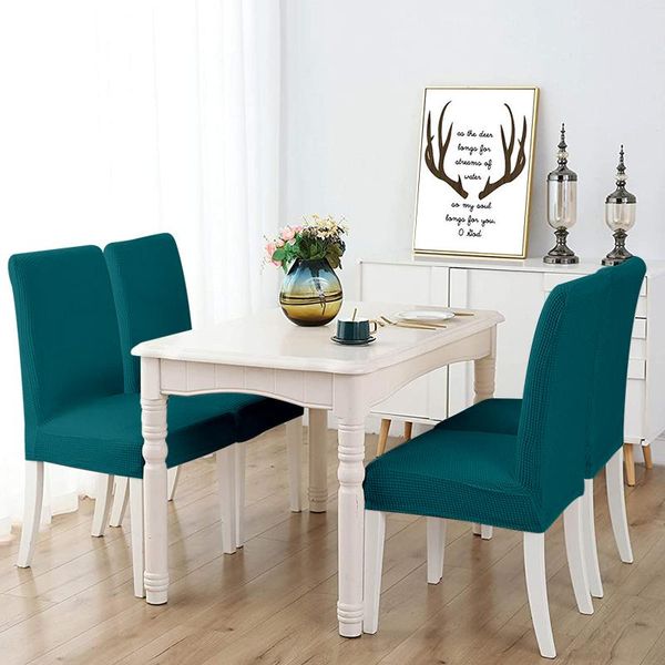 

chair covers jacquard anti-fouling dining kitchen cover 1 piece/2 pieces/4 pieces/6 pieces.