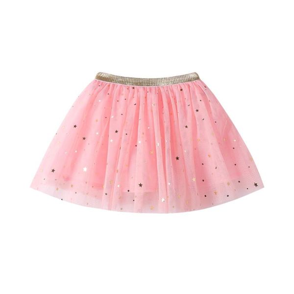 

baby kids girls princess stars sequins party dance ballet tutu skirts outfits costume bouffant skirt net gauze skirt jupe faldas