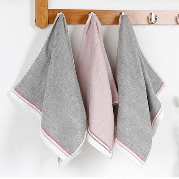 

towel cotton gauze solid color breathable household absorbent family bathroom lover hand 74*36cm products