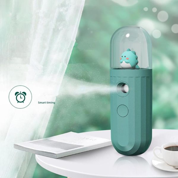 

humidifiers portable adorable pet air humidifier usb rechargable handheld smart water mist maker mini steamed face aromatherapy