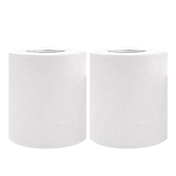 

2/4/6 rolls toilet paper tissue household 4 layers white soft skin-friendly for bathroom sn-hot