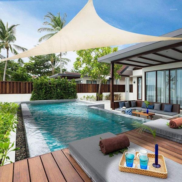 

anti-uv awning sun shelter triangle canopy outdoor shelters shade sails beach sunshade tarp waterproof garden car camping1
