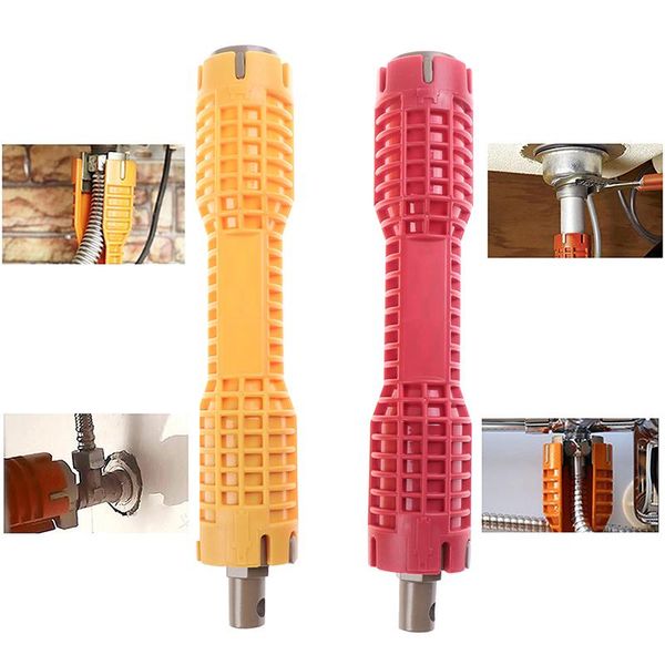 

hand tools 1pcs faucet and sink installer wrench anti-slip handle double head tool extra-long design