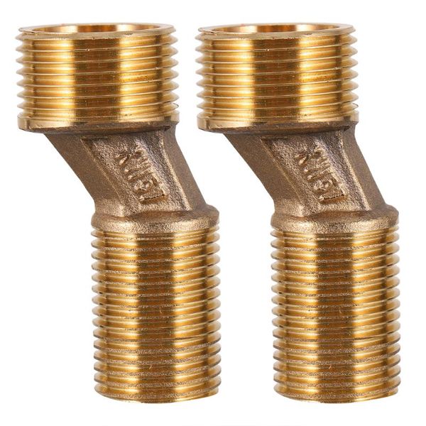 

kitchen faucets 2pcs bathtub curved feet elbows variable diameter