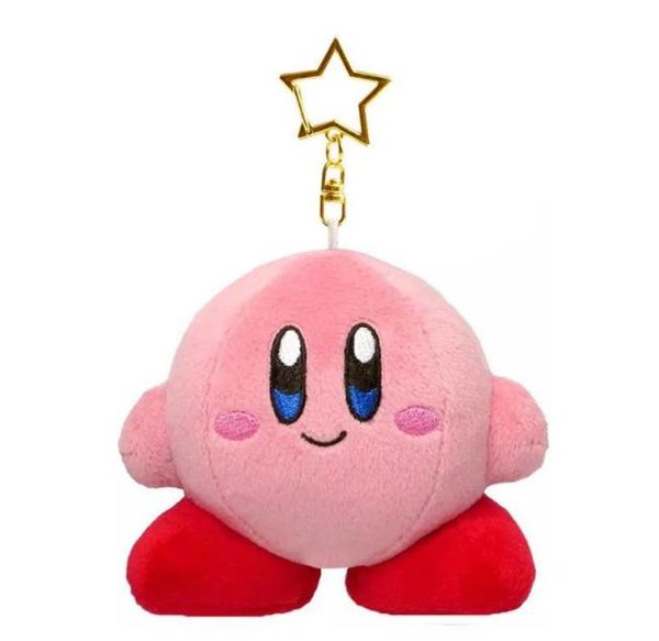 Simpatico cartone animato Bomboniera Star Kirby Peluche Portachiavi Ciondolo Portachiavi Ragazza Regalo di festa