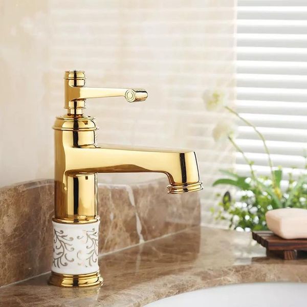 

bathroom sink faucets wzly basin chrome brass retro porcelain with diamond decorate deck mounted faucet washing mixer taps