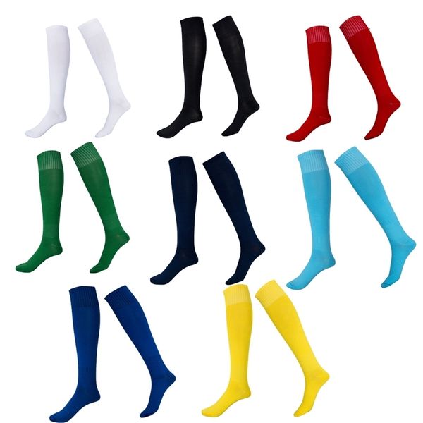 

new men's sport football soccer long socks over knee high sock baseball hockey, Black