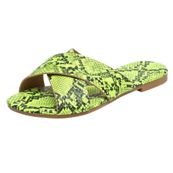 

slippers sagace 2021 beach sandals women serpentine flat summer causal womens outdoor zapatos de mujer, Black