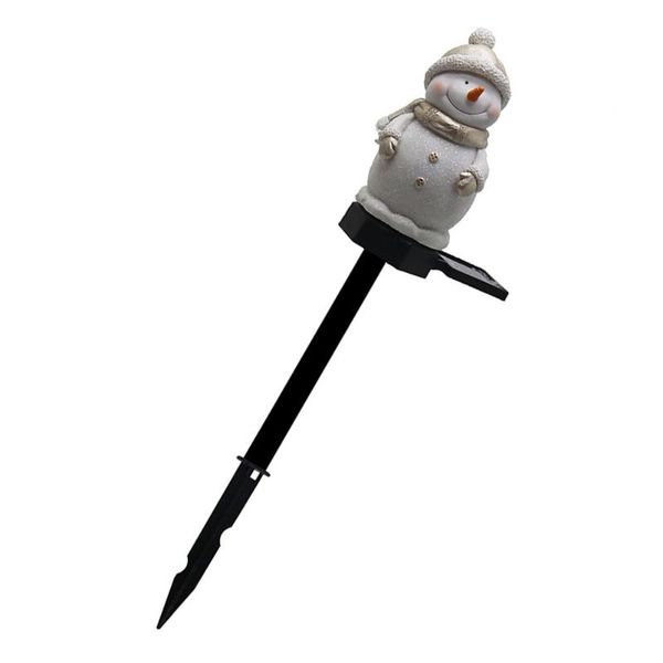 

lawn lamps 1pc outdoor use solar energy light creative snowman shaped lamp decor
