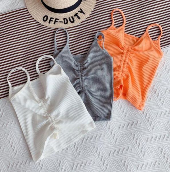 

vest 2021 wholesale girls fashion summer 2-7t qh191, Blue