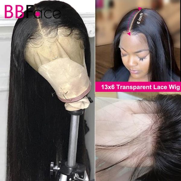 

lace wigs 13x6 hd frontal wig human hair bone straight front 180 peruvian remy pre plucked 4x4 closure for black women, Black;brown