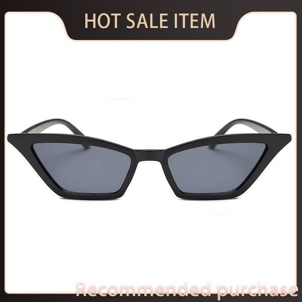 

small fashion eye cool women sunglasses retro transparent 7 colorful colorful uv400 shipping cat glasses color xrgeh, White;black
