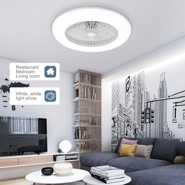 

electric fans ceiling fan with lighting led light adjustable wind speed remote control without battery 36w modern