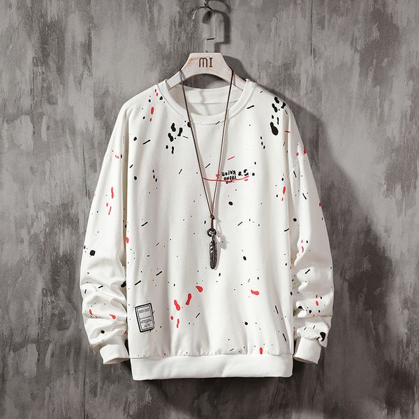 

2021 new hand-painted sweatshirt for men/women, winter jacket 7b84, Black