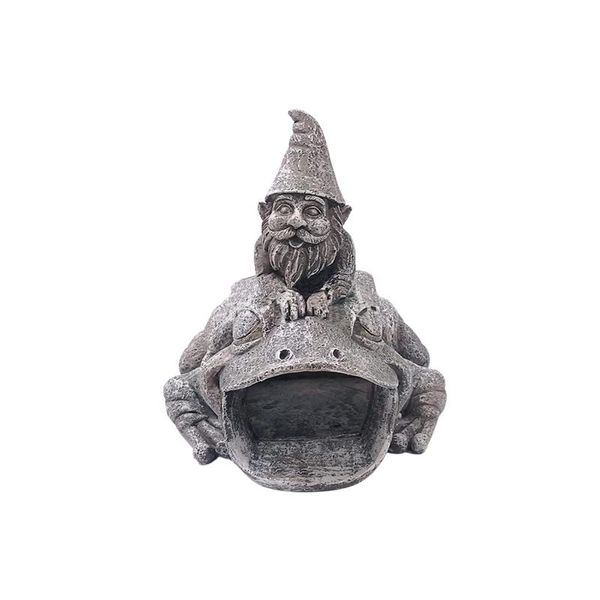 

watering equipments gnome frog downspout diverter gutter extension splash block garden statue decoration beautiful decor