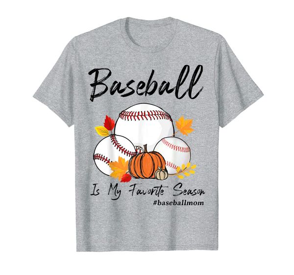 

baseball is my favorite season pumpkin t-shirt, White;black