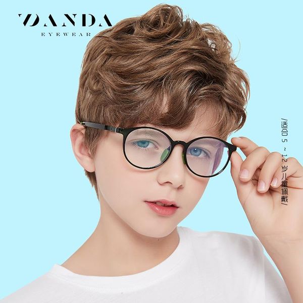

sunglasses tr90 children's anti blue light glasses fashion transparent boys girls mobile phone computer goggles optical, White;black